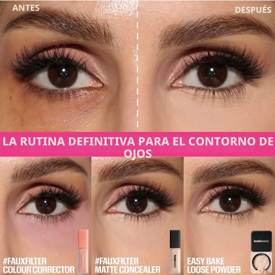 HUDA BEAUTY Original | EASY BAKE | Loose Baking & Setting Powder | Polvos sueltos que fijan el maquillaje | 20 gramos (UBE BIRTHDAY CAKE., 20.00 g (Paquete de 1) | by BELLA
