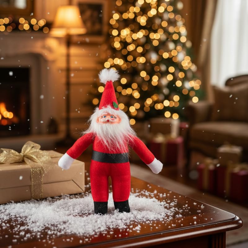 Image of Santa Claus Soft Toy | Plush Santa Claus Soft Toy | Stuffed Santa Clause | Perfect for Holiday Decor and Christmas Gifting | G | PoPo Toys 