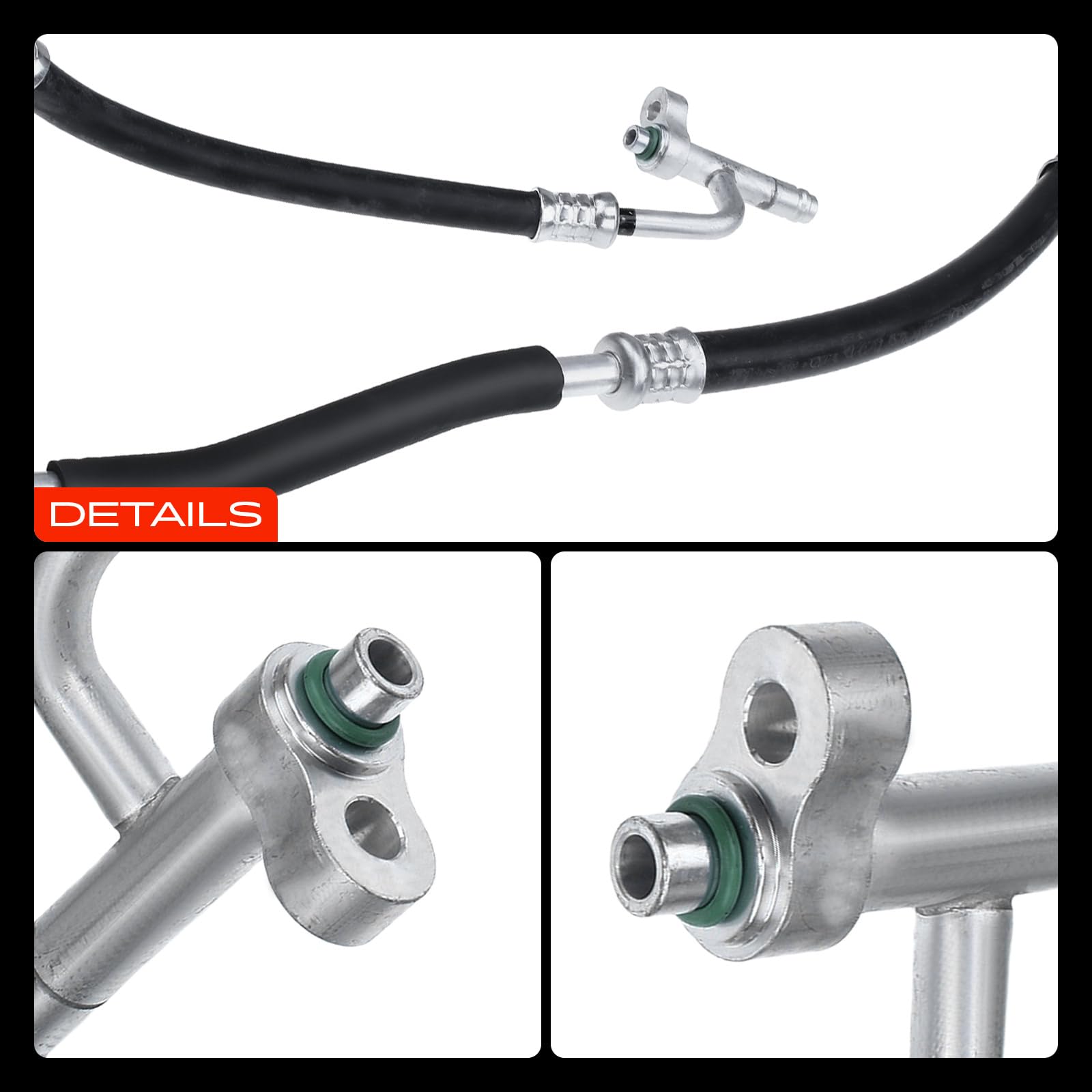 Frankberg Tubo di Carica Refrigerante Compatibile con Fiesta VI CB1 CCN 1.4 TDCi Fiesta VI Van 1.4 TDCi Replace# 8V5119D850BA