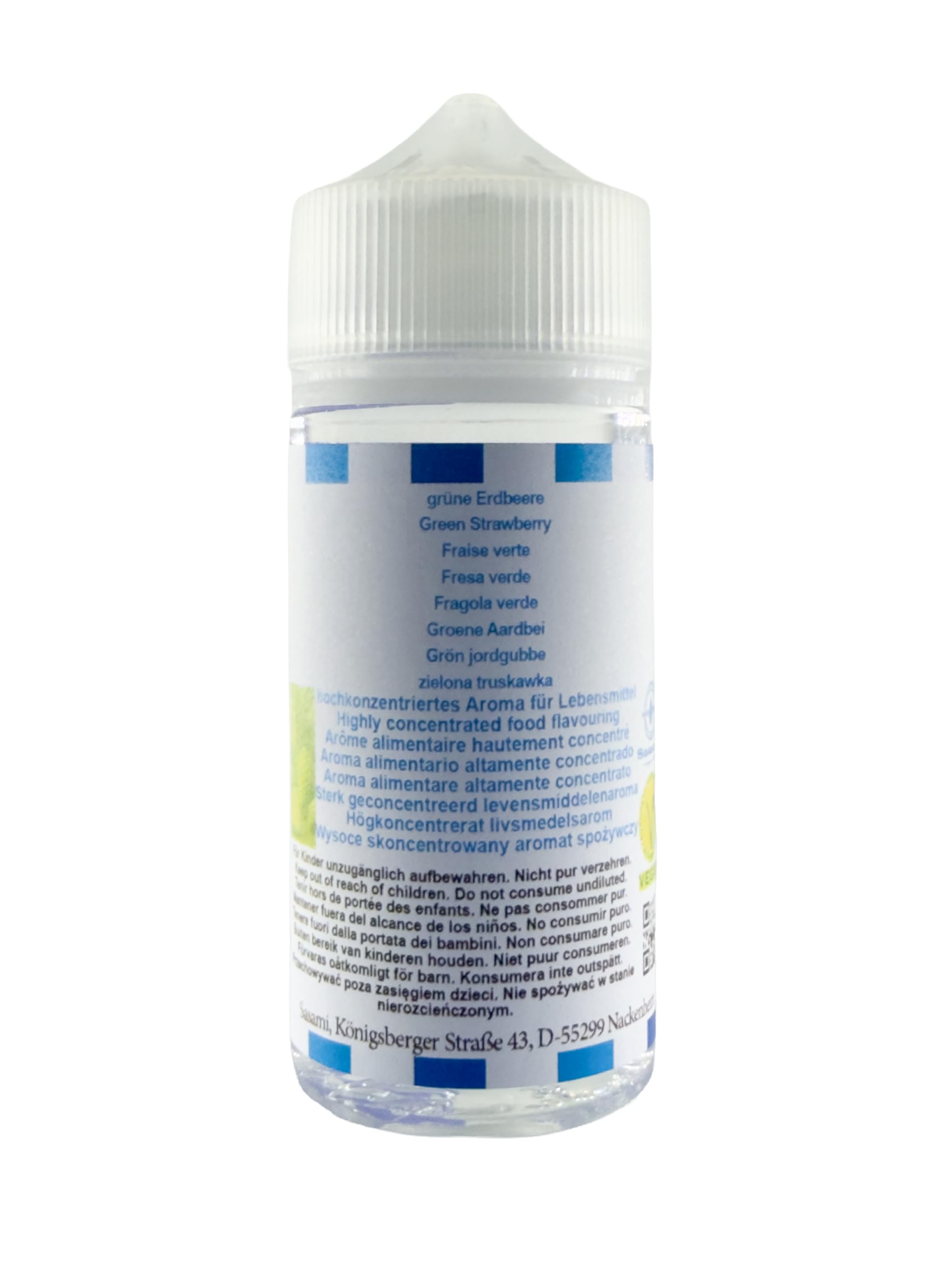 Fresa verde aroma concentrado - Vegano - Sasami - 100ml