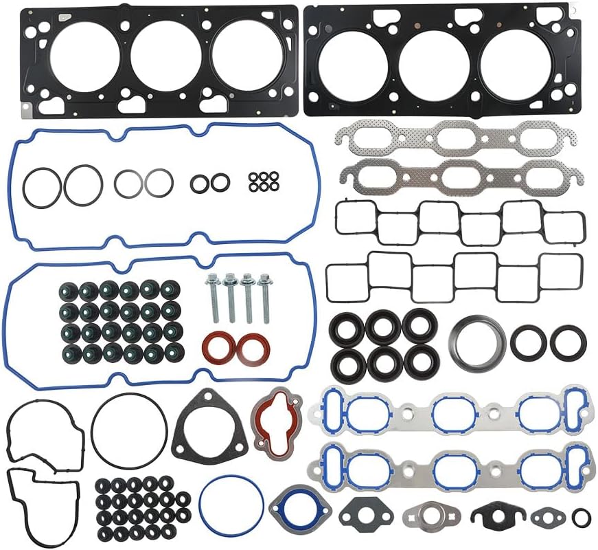 DETOTI Head Gasket Set Fit 07-09 300 Sebring Journey Avenger Challenger Charger Magnum 3.5 VIN G M S V HS26208PT