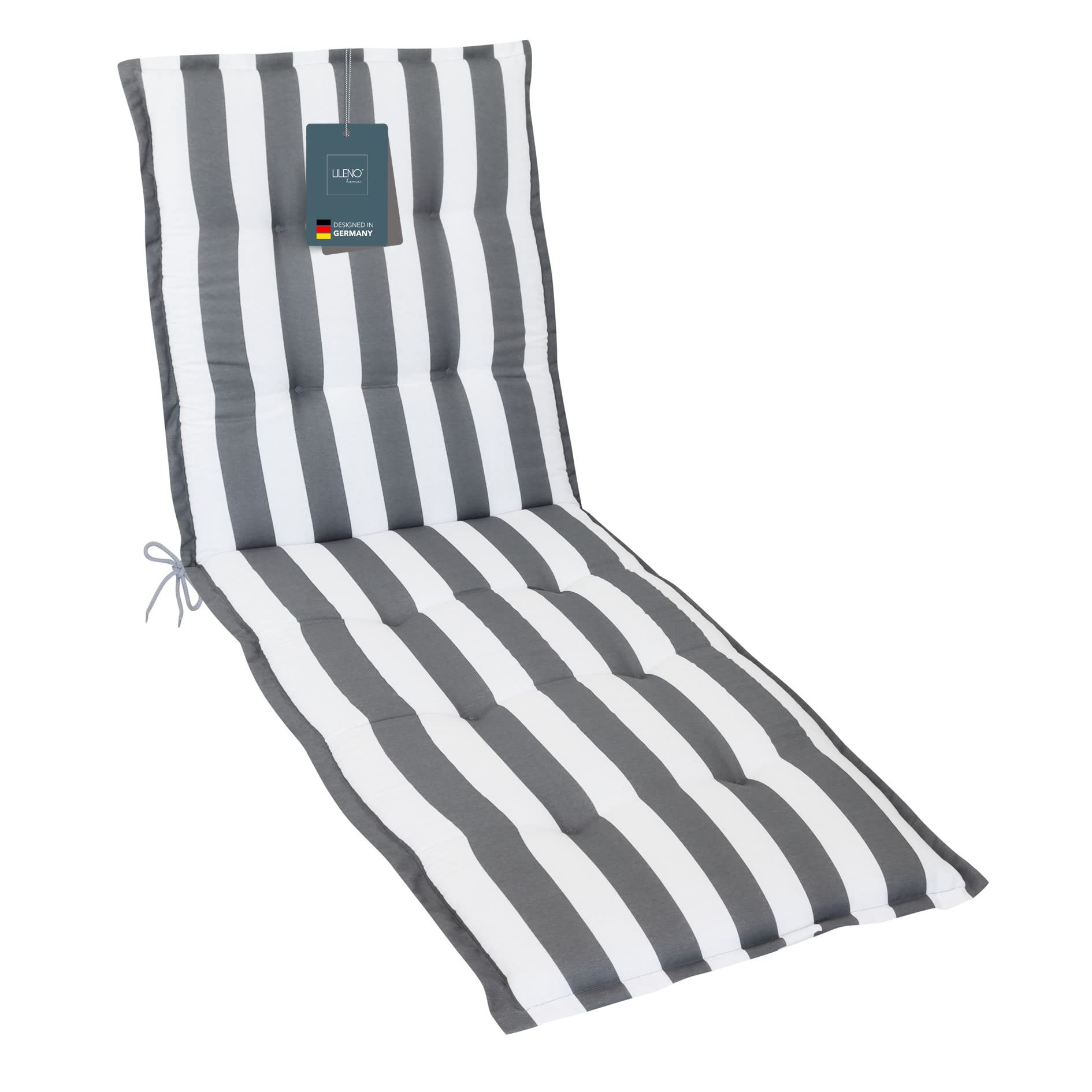 LILENO HOME Sonnenliege Auflage - Gartenliegen Auflage perfekt für Strandliege - Polster für Gartenliege Flor RL