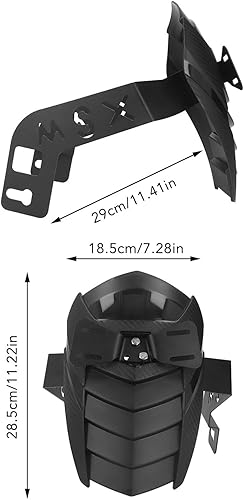 Miniatura 2 de Protector contra salpicaduras de rueda trasera, repuesto de protección de rueda trasera negra para MSX125 SF