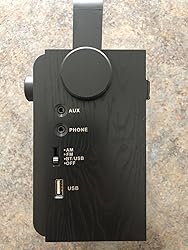 Amazon.com: YOWGULF Portable AM FM Radio, Bluetooth Radio with Best ...