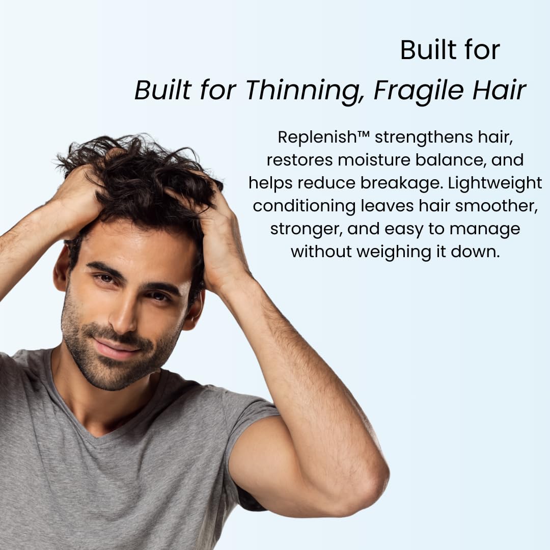Growplex Replenish Conditioner with Biotin, Argan Oil & Macadamia Oil, 250ml