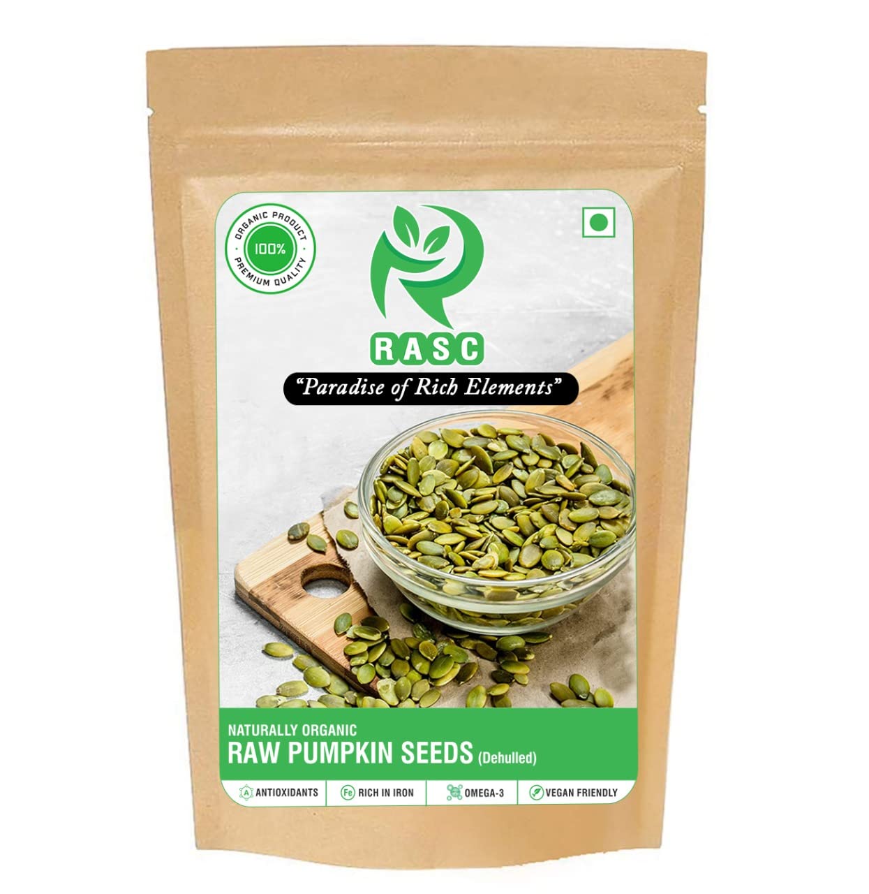 RASC RAW PUMPKIN SEEDS (DEHULLED), Pack of 1 (200g) (B09K6B4395) Amazon Price History, Amazon Price Tracker
