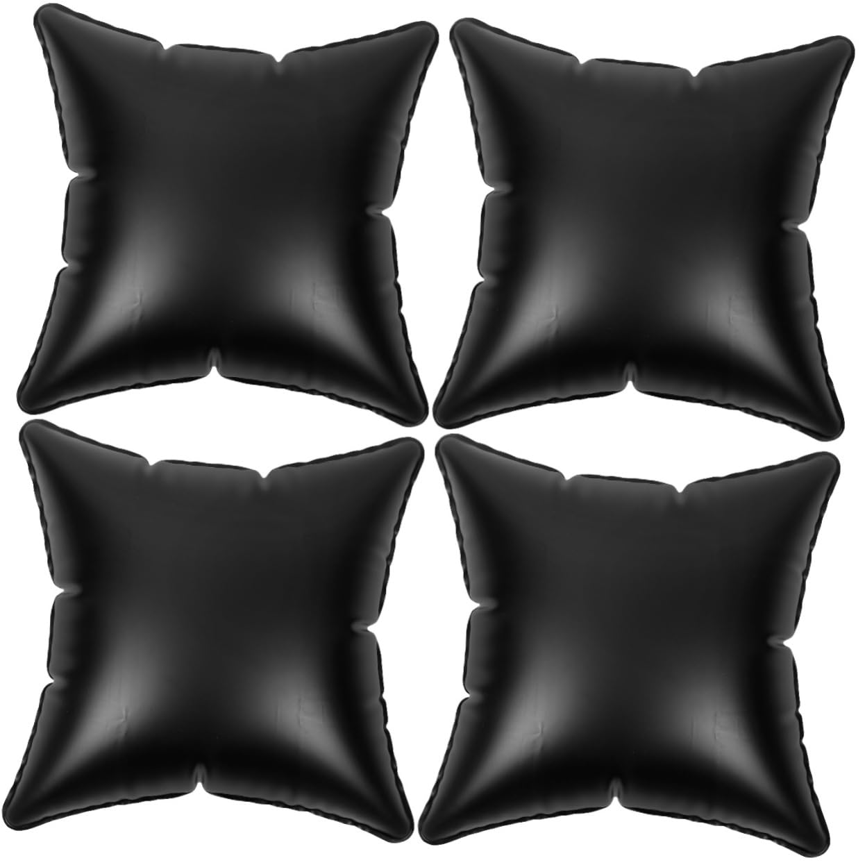 Cabilock 4piezas Cojín Inflable De Camping y Viaje Almohada Hinchable Portátil para Uso Automóvil Material Resistente y Fácil De Limpiar Diseño Compacto y Ligero para Al Aire