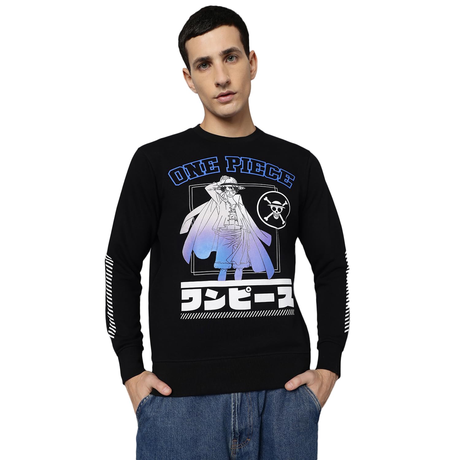 free authority One Piece Printed Regular Fit Sweatshirt for Men-picture-28