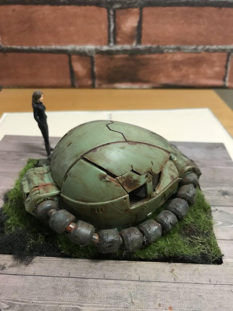 Amazon.co.jp: ザクヘッドのジオラマ作品 : おもちゃ