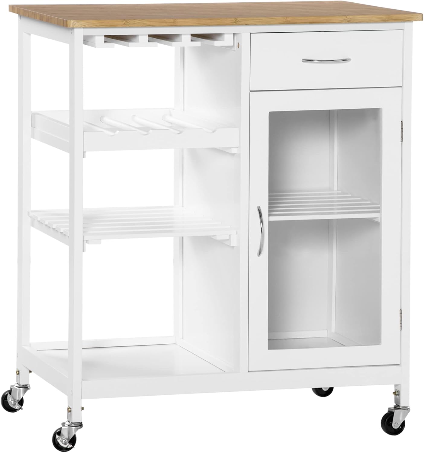 Buy Utility Kitchen Cart, Rolling Kitchen Island Storage Trolley