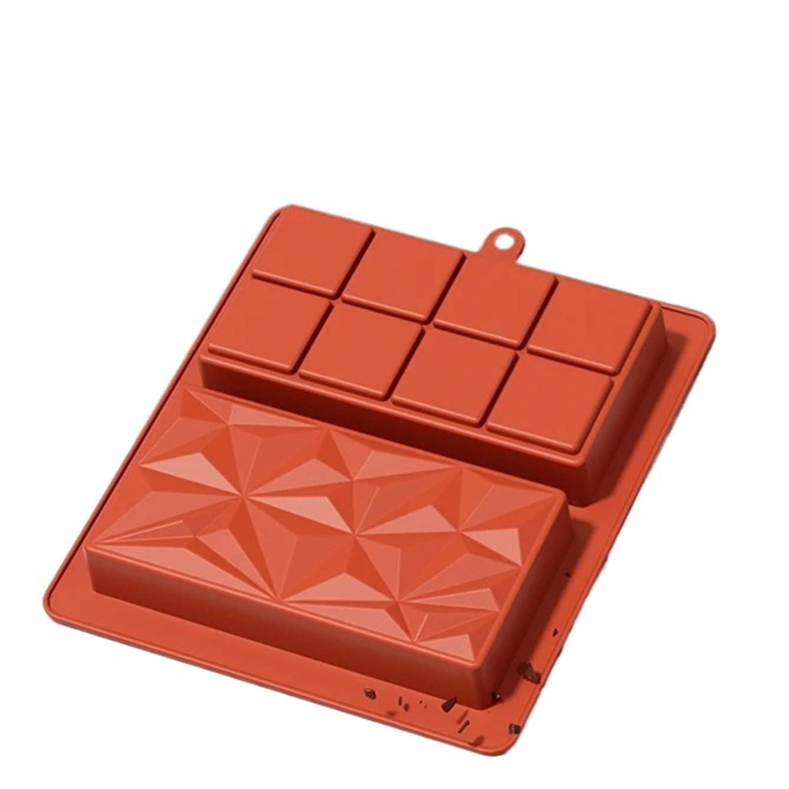 4 pezzi Stampo for barrette di cioccolato in silicone spesso for ripiene, stampo extra large for il riempimento Per La Produzione Del Cioccolato