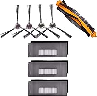 Vista 1 de LICHIFIT Kit de filtro y cepillo de repuesto para ECOVACS DEEBOT 900 901 Aspiradora robótica Accesorios Piezas