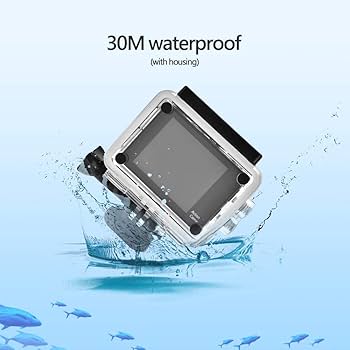 大人気 アクションカメラ 1080PフルHD 140度広角 防水 日本語取説付 Amazon | アクションカメラ 屋外 WiFi HD 1080P スポーツカメラ