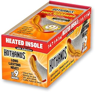 HotHands Insole Foot Warmers - Long Lasting Safe Natural Odorless Air Activated Warmers