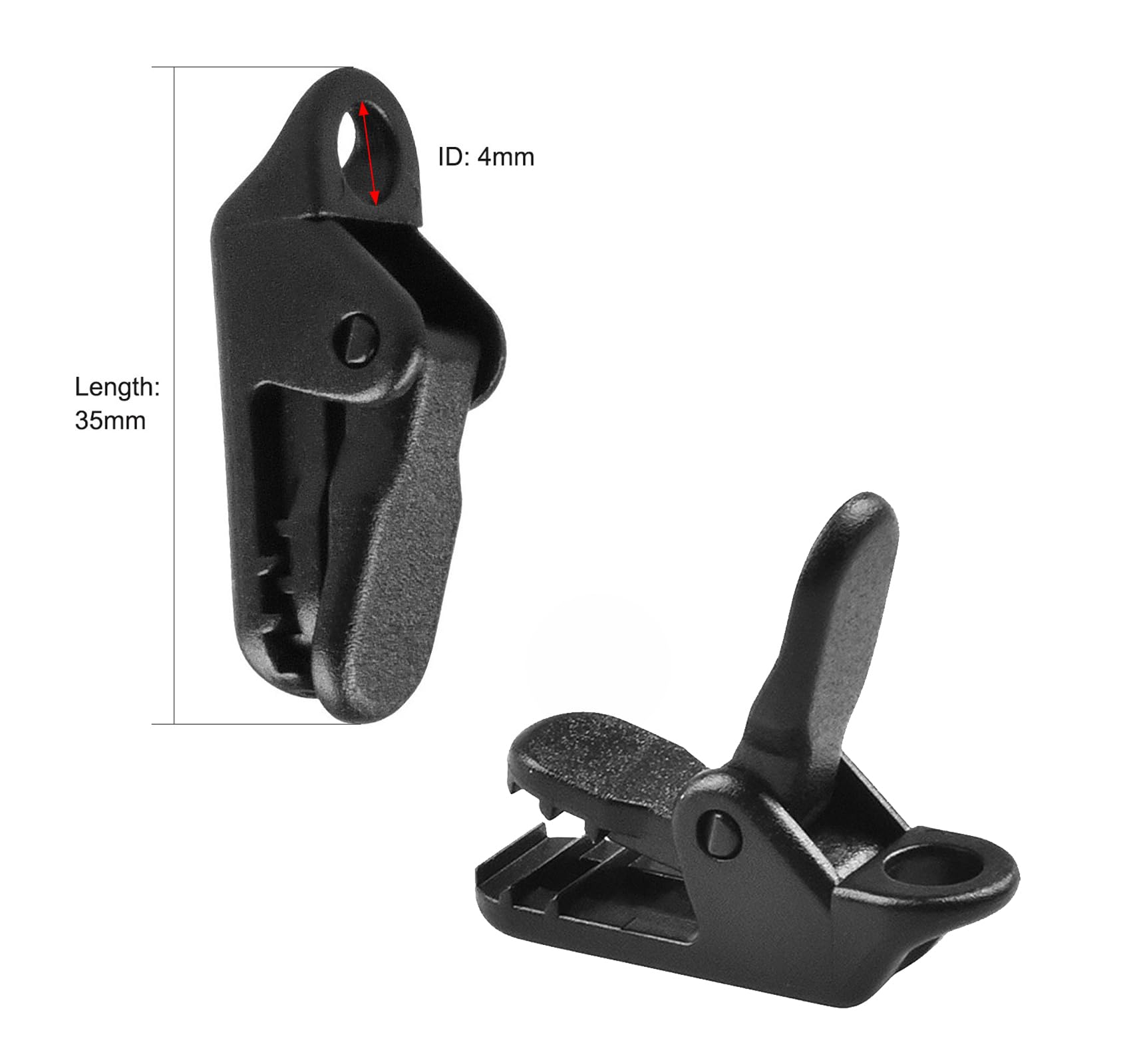 10PCS Heavy Duty Outdoor Camping Tarp Clips with 10PCS Carabiner Hanging Hooks, Tent Clips, Tarp Clamps for Awnings Caravan Car Truck Swimming Pool Boat