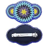 Handmade Beaded Indian Jewelery Hair Barrette,Native American Style Seed Beads Hair Band For Women,Suitable For Different Occasions & Gifting