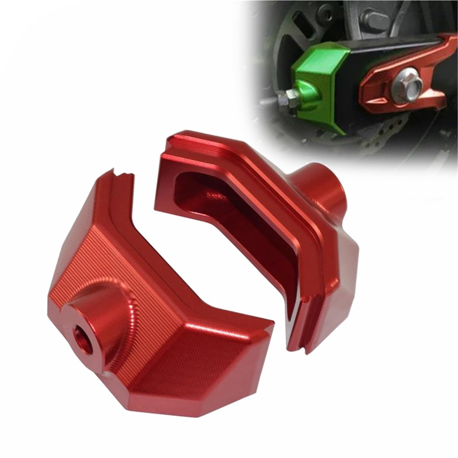 Bloc de réglage de chaîne pour Kawasaki Z800 2014 2015 tendeur bras oscillant arrière