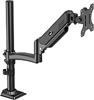 Suporte de Mesa Articulado, Pistão a Gás 5ª Geração, Ergonômico, Monitores 17-35", FH80L, ELG