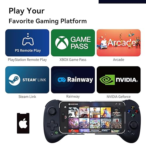 Vista 47 de ShanWan Mobile Game Controller for Android with 4 Mapping button, Bluetooth Wireless Gamepad Designed for Xbox Game Pass Ultimate, Steam Link