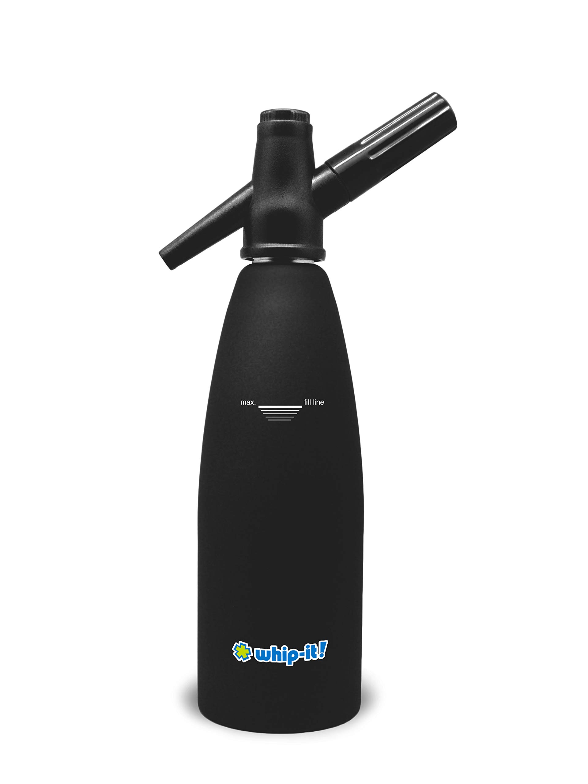 1 L Whip-It! Soda Siphon, Black