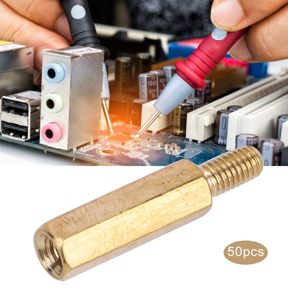 Kit Distanziatori Esagonali In Ottone M3 - 100/50/30/20 Pz Per PCB | Dadi Colonnette | Standoff Ottone - Foto 4