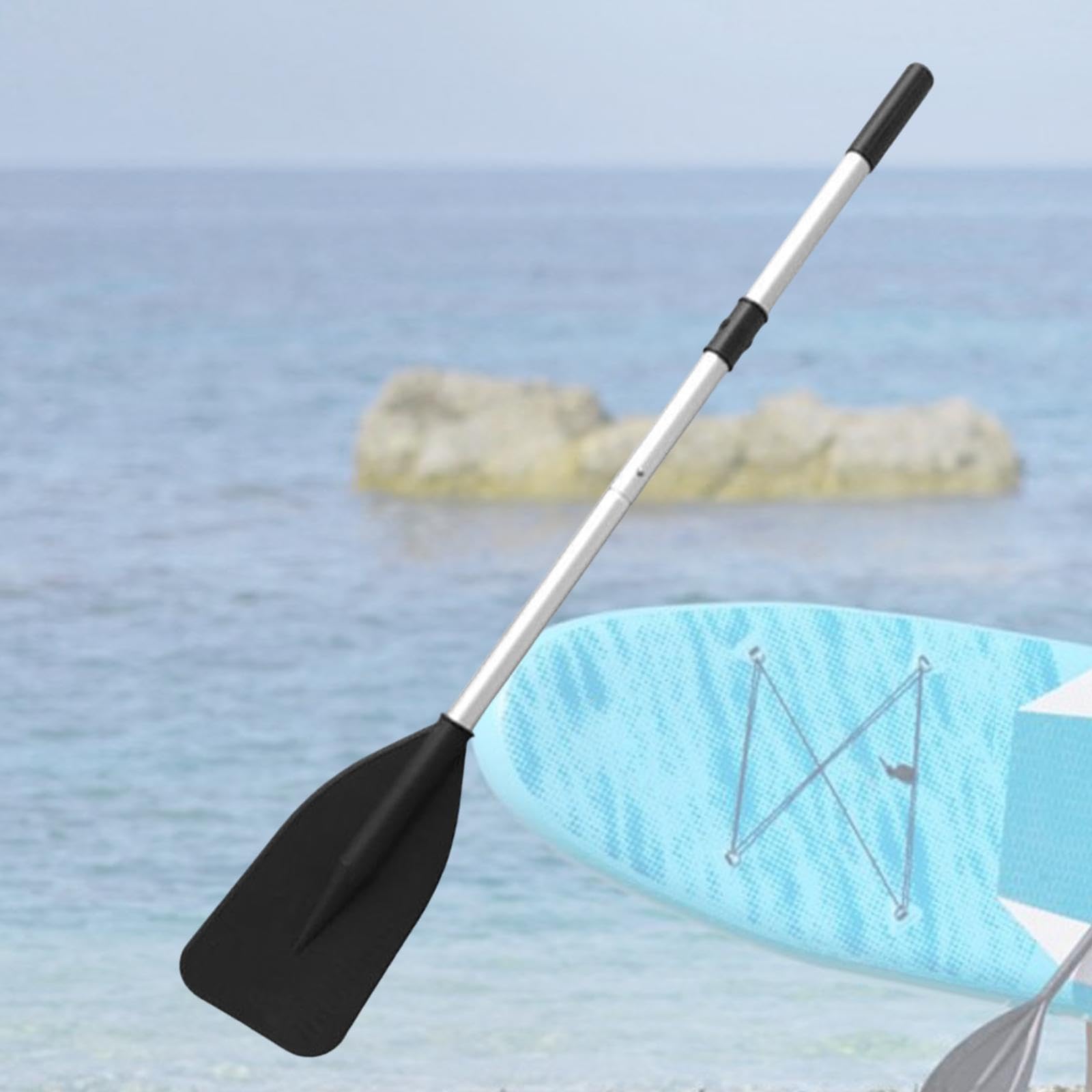 Kajakpaddel Vielseitiges Paddel mit Ergonomischem Griff Leicht Und für Inflatable Boote Kanus Wassersport