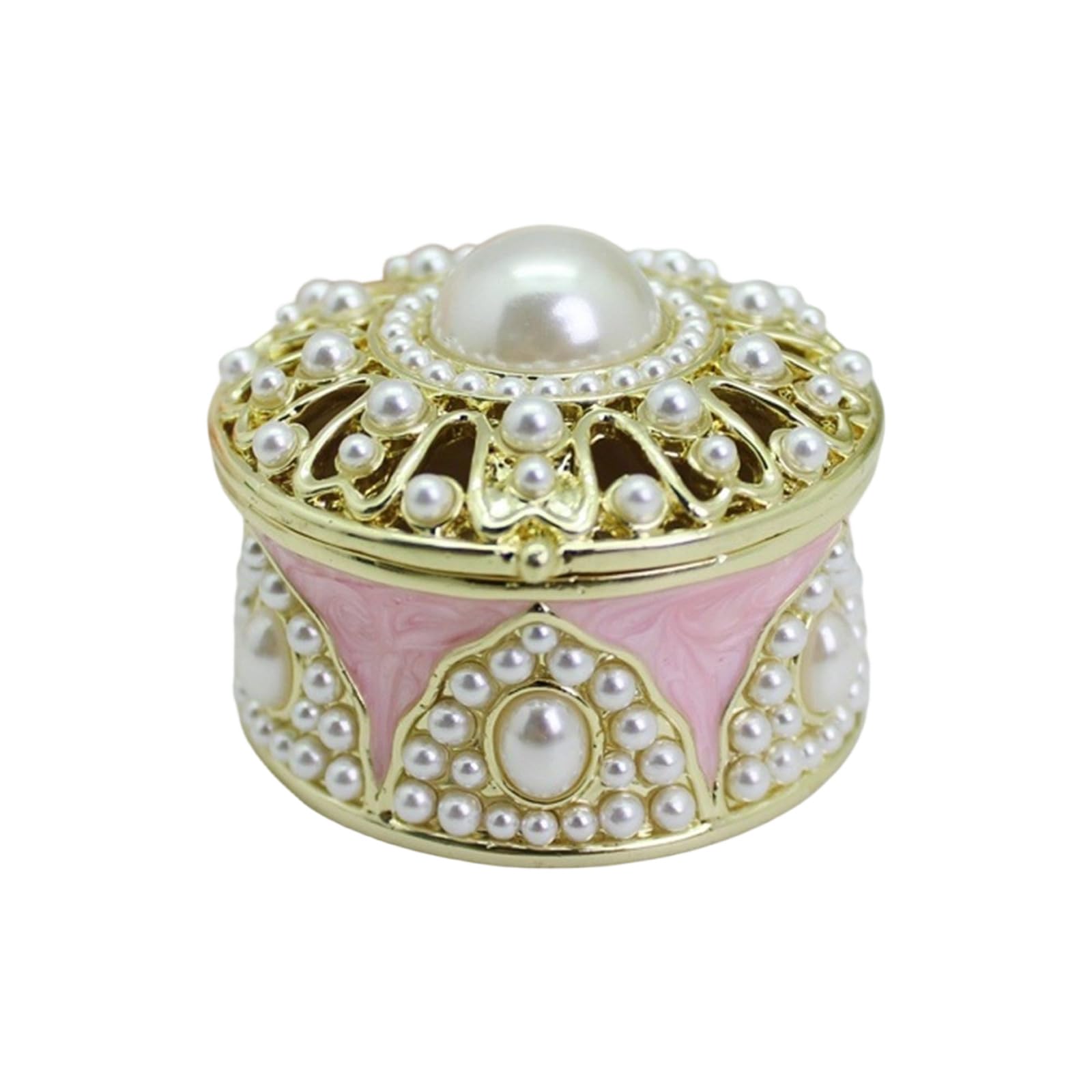 BWANGIAO Travel Portable Jewelry Case Beautiful Jewelry Box Business Presentation Box for Women Earrings Rings and Necklaces