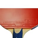 Butterfly ADDOY 2000, Wooden Blade with Addoy Red & Black Rubber, Table Tennis, TT Raquet, Single Color gallery image