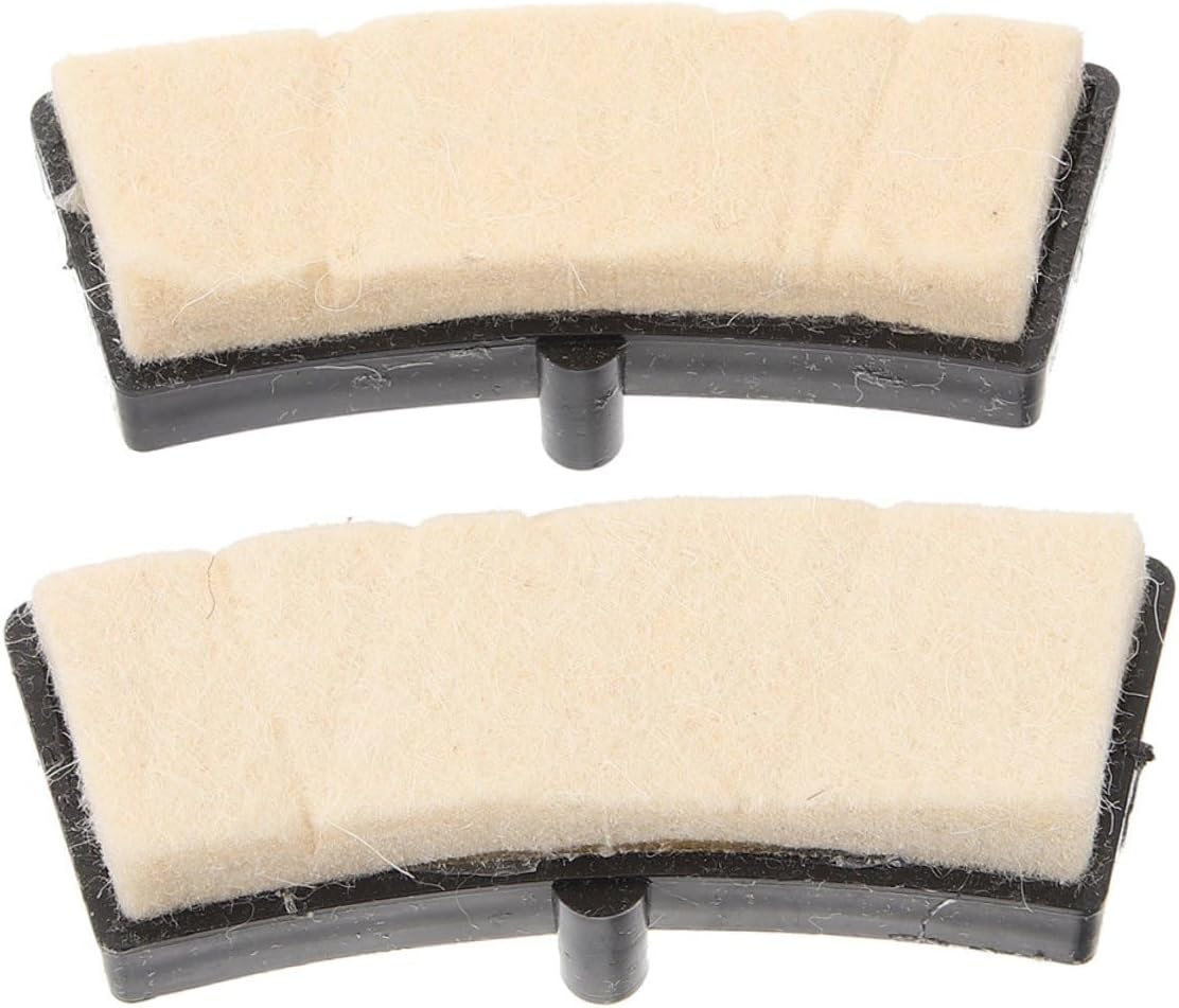Felt Brake Pads for Exercise Bikes Wool Braking Pads Fit for Stationary Indoor Cycling Quiet Operation Noise Reduction Replacement Blocks