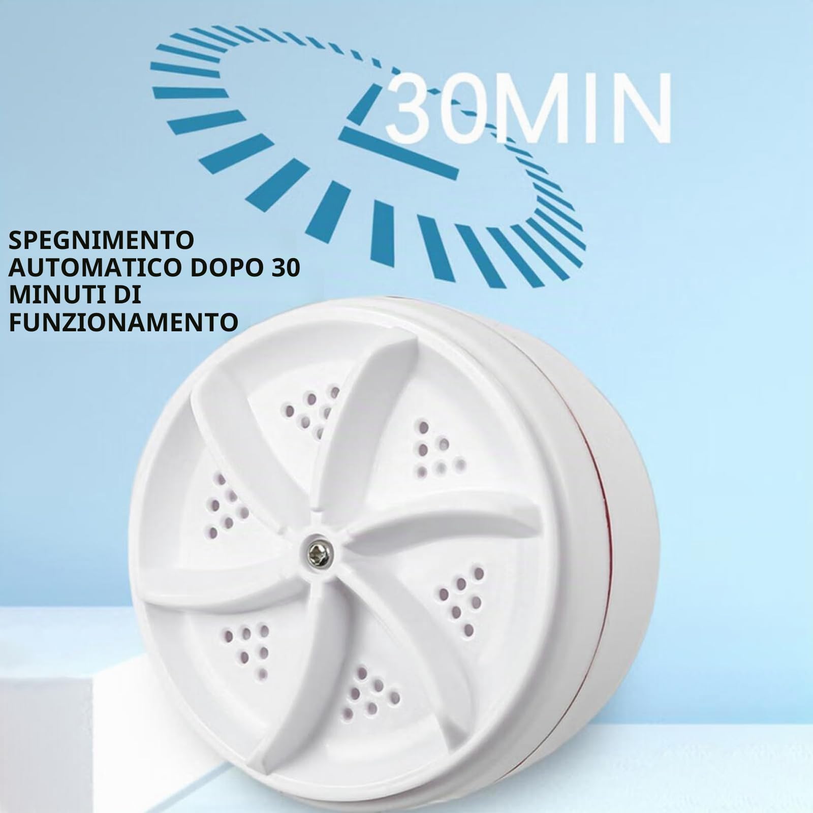 Mini lavatrice portatile USB | Lavatrice a ultrasuoni Turbo Lavatrice Lavatrice Lavatrice per vestiti e stoviglie. Perfetta per viaggi, affari, campeggio, casa, università, camper e appartamenti