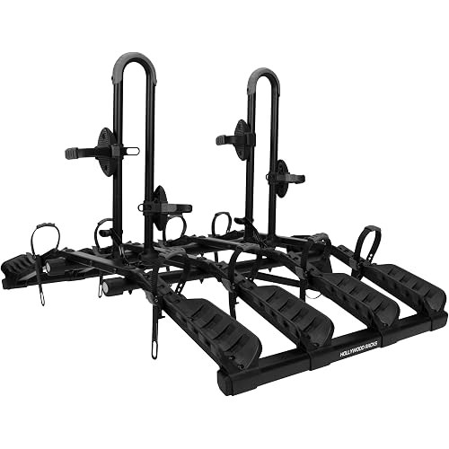 Hollywood Racks Destination 4 Hitch Bike Rack, Carries Up to 4 Bikes, Black