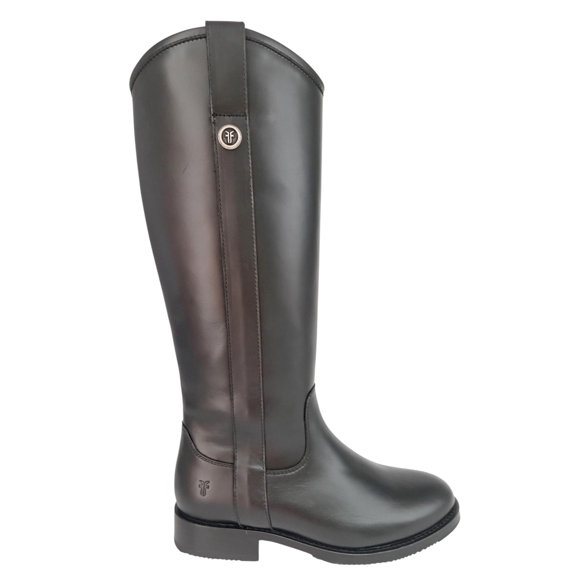 Frye Melissa Button Tall Inside Zip Wide Calf Boots for Women - Premium Leather Equestrian Style Classic Design
