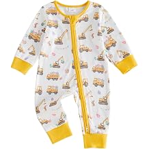 Halloween Outfit Baby Boy Girl Romper Jumpsuit Cute Pumpkin Zipper Onesie