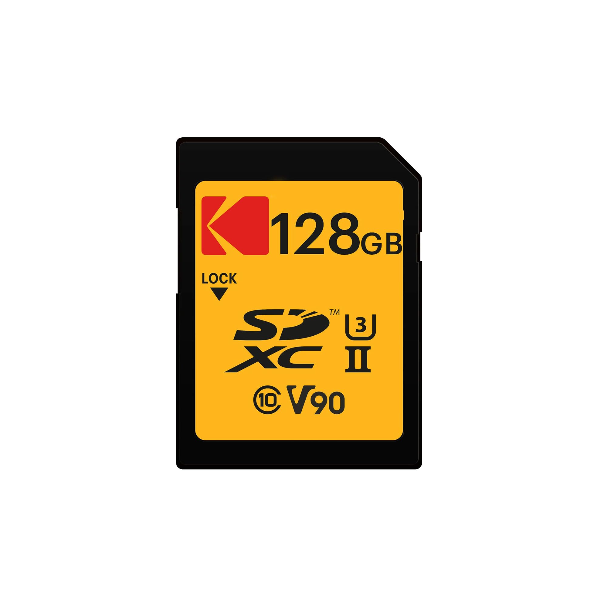 Kodak 128GB UHS-II U3 V90 Ultra Pro SDXC Memory Card - Up to 3000MB/s Read Speed and 270MB/s Write Speed-picture-11
