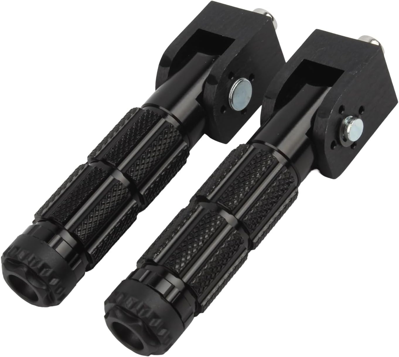 Rearset Footrests Foot Pegs Fit For Motorcycle(Black)