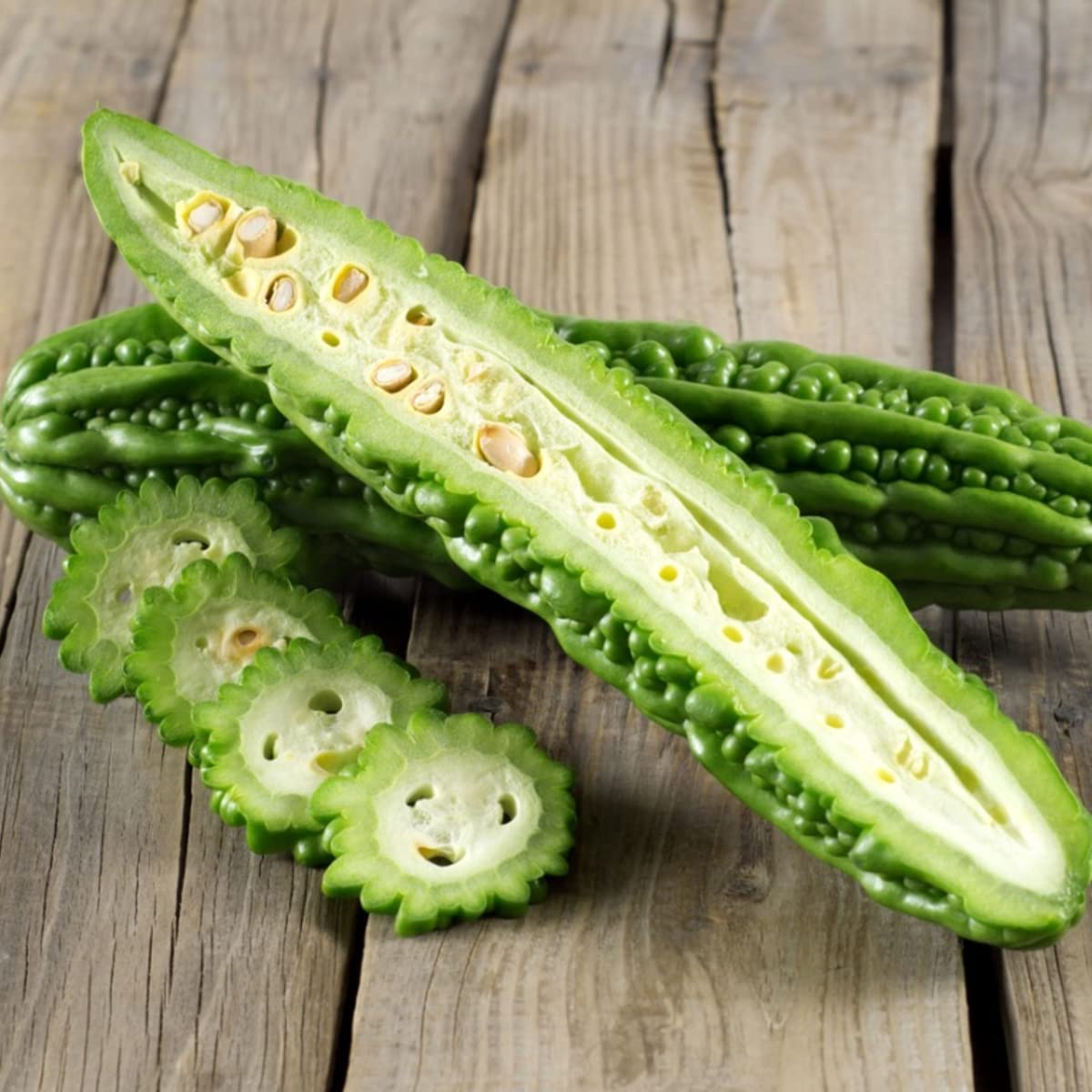 Amazon.com : Bitter Melon Gourd 10 Seeds, Japanese Long (Asian