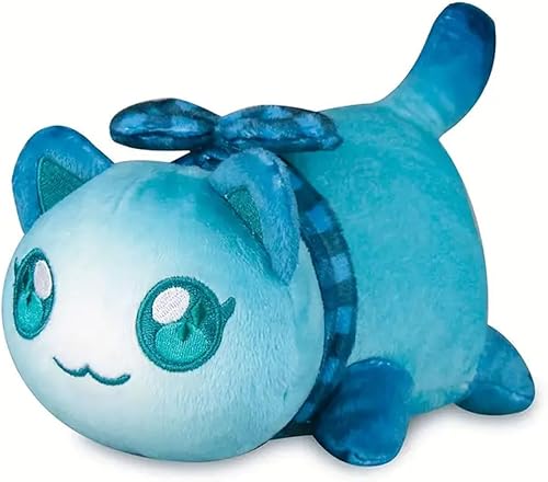 Miniatura 7 de Lindos peluches de gato de Meemeows, colección de juguetes de peluche de gato, regalo para niños fanáticos de cumpleaños (zarza)