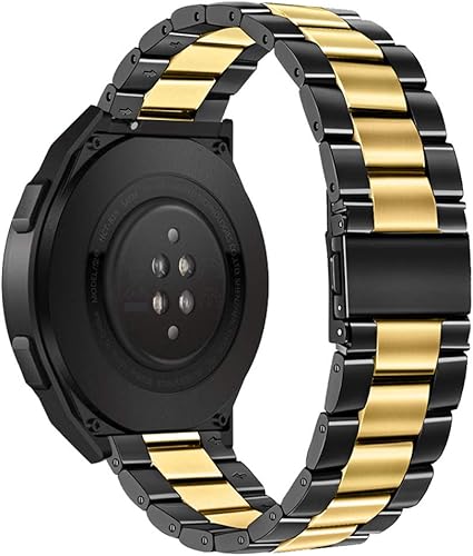 Miniatura 2 de Correa de reloj de acero inoxidable de liberación rápida de 0.78 pulgadas, para Galaxy Watch 6 5 4 Band 1.575 in/1.654 in/1.732 in/1.811 in Pro