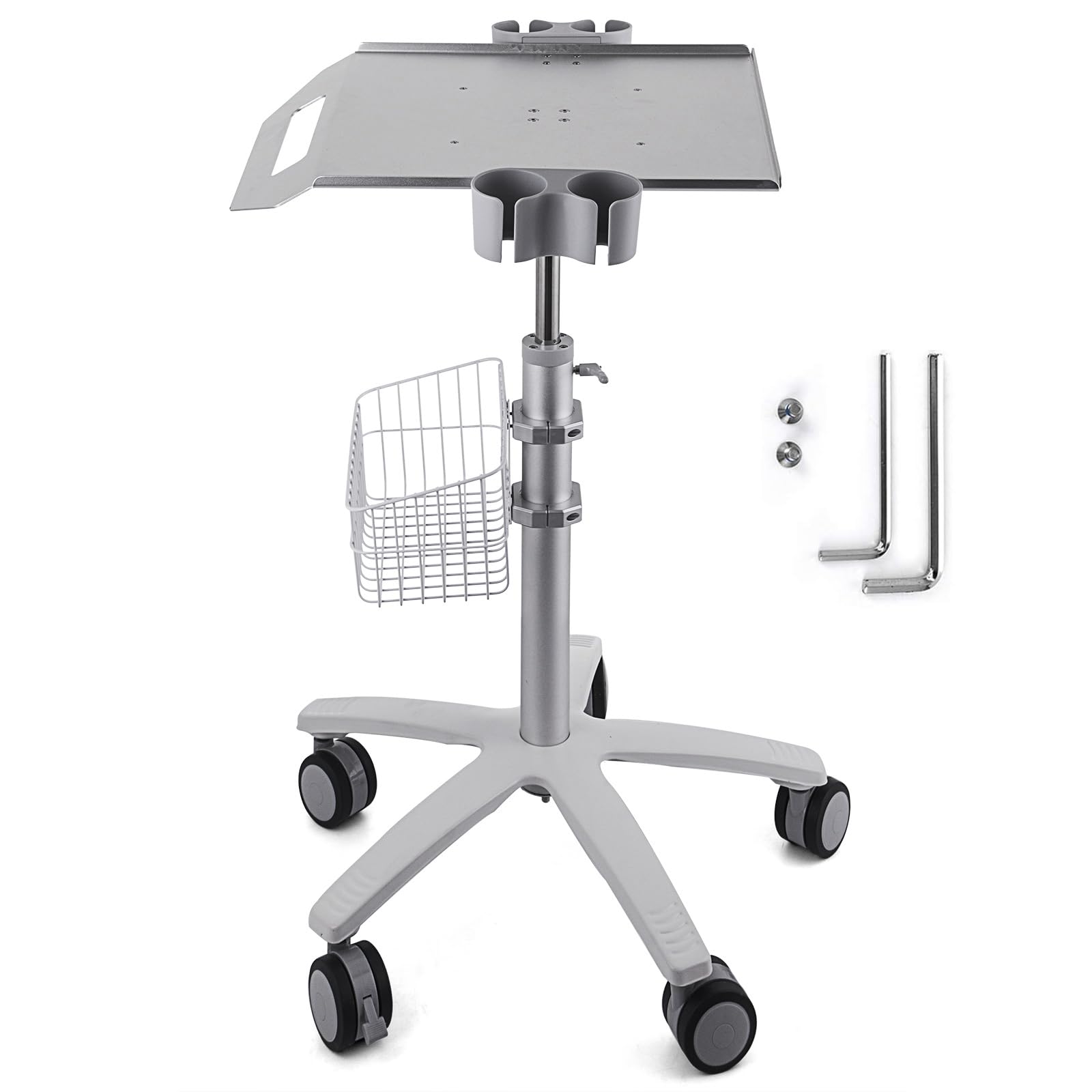 Happybuy Medical Cart, Salon Cart with Wheels, Mobile Trolley Cart 26.77