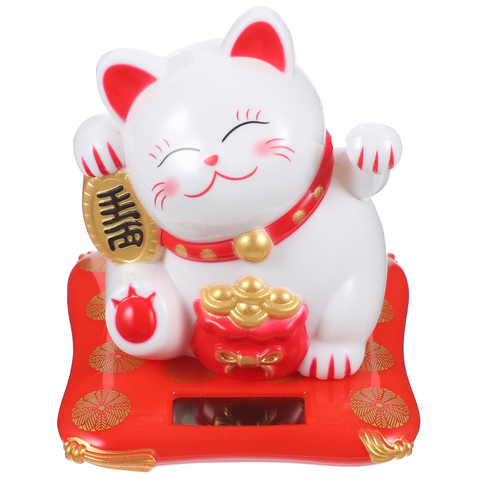 Solar Lucky Cat Wobbler – Feng Shui Charm
