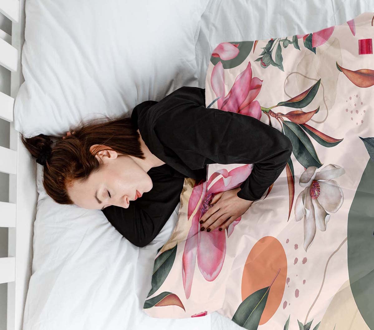 Housse Pour Couverture Lestée GRAVITÉ - 100% Coton - Taille 135x200 Cm - Gris - Lavable, Avec 12 Boucles D'attache