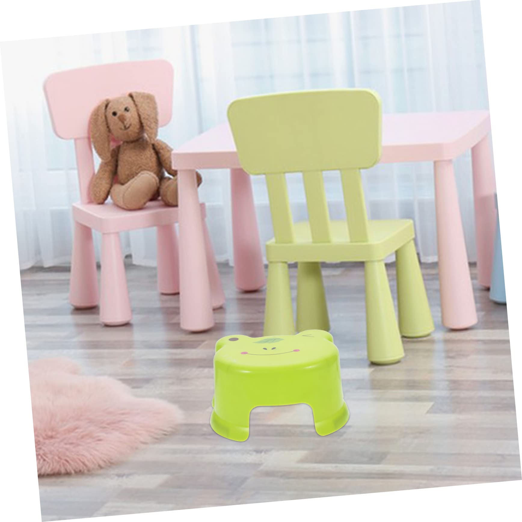 IMIKEYA Portable Squatting Stool - Round Step Stool for - Adults and Elderly Ideal for Potty Training