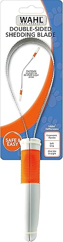 Miniatura 10 de Wahl Hoja de desprendimiento de perro de doble cara con agarre antideslizante, dientes gruesos y finos para abrigos largos, cortos y dobles - Modelo