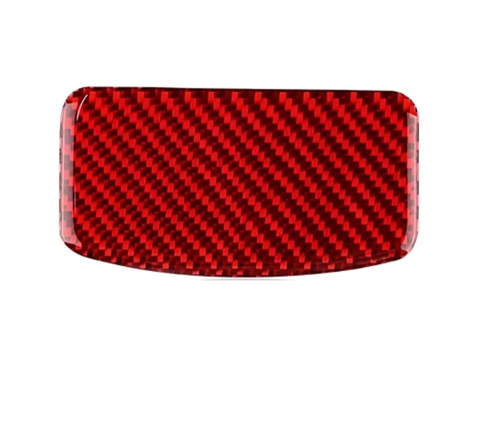 Interior Trim for Subaru for Crosstrek for Impreza 2024 Car Co-Pilot Storage Handle RHD LHD Interior Trim Real Soft Carbon Fiber Sticker Cover Trim Sticker(Red)