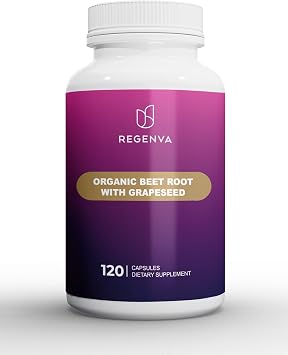 Beets Root Non-GMO Powder Capsule Rapid Release 1025mg | Beet Root Powder Suupports Antioxidants | Blood Pressure | Nitric Oxide Production | Immune System | 120 Counts 60 Days