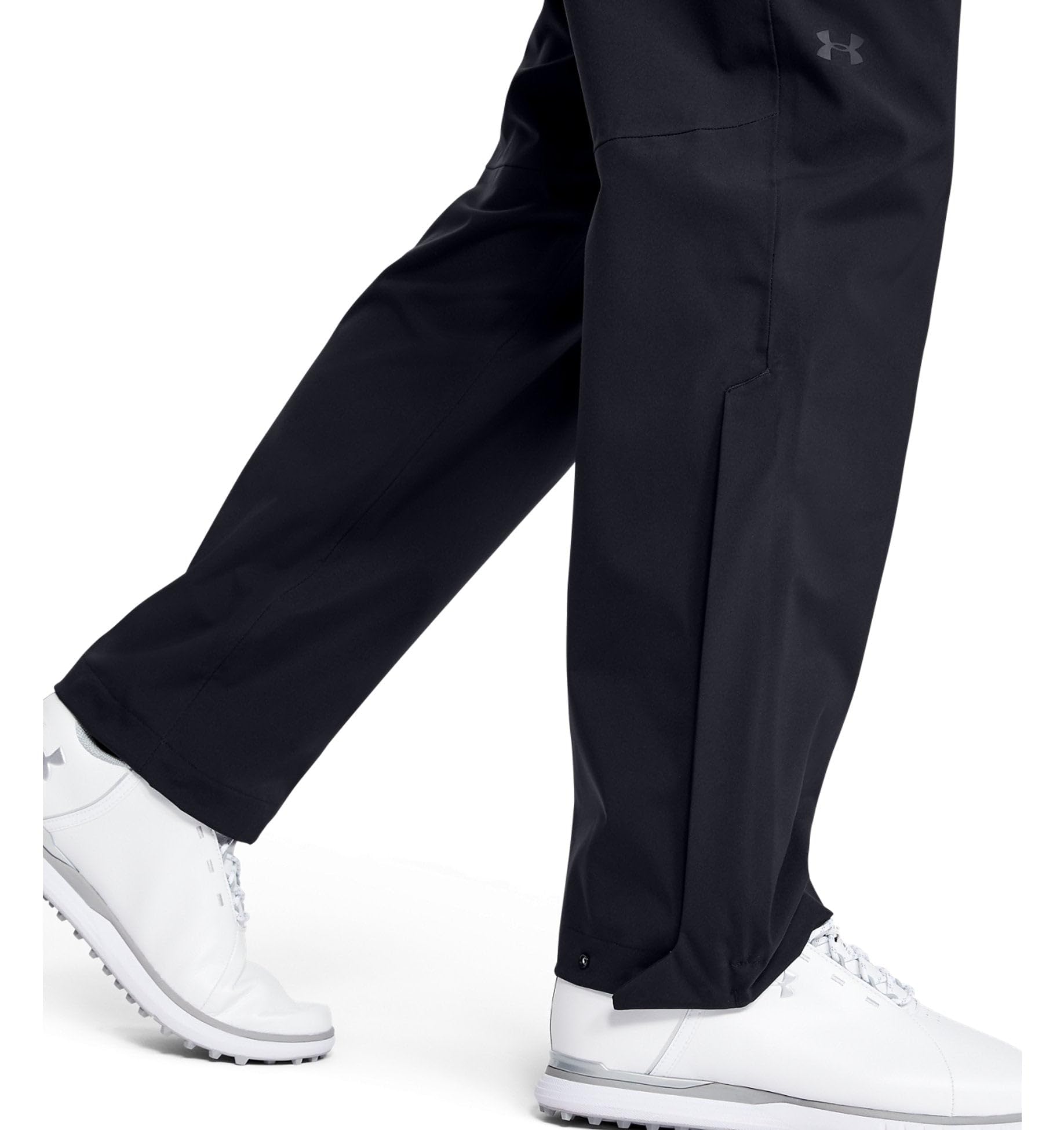 Under Armour Stormproof Golf Rain Pantalón, Mujer, Negro, MD