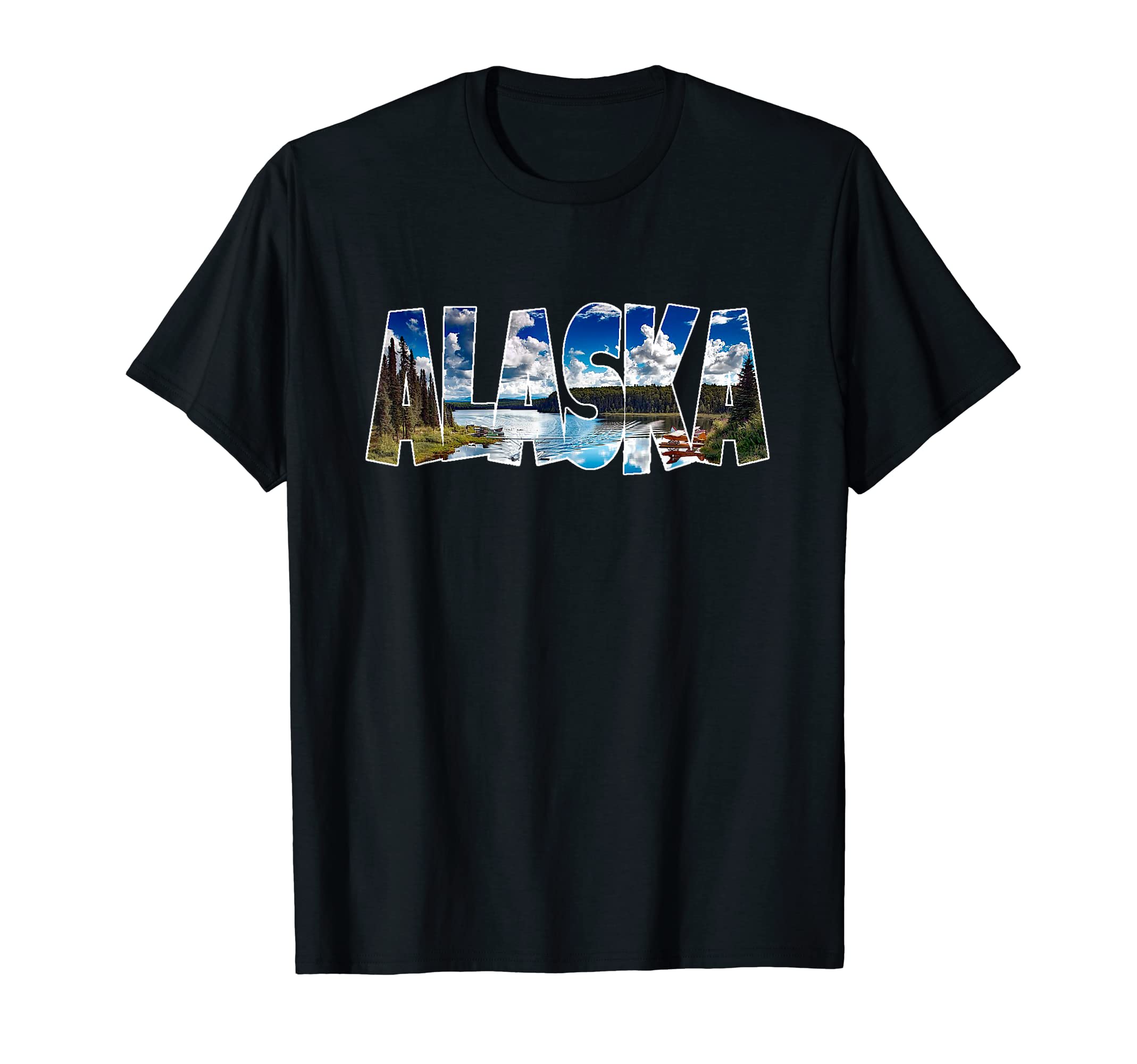 Stately Apparel by KDAlaska Souvenir Keepsake Alaskan Talkeetna Denali AK T-Shirt