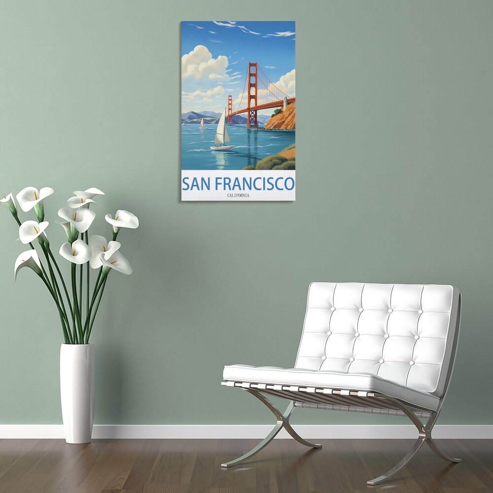 Amazon.com: San Francisco California Golden Gate Bridge Vintage