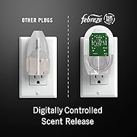 Vista 15 de Febreze Ambientador enchufable, repuesto de aceite perfumado que combate el olor, ambientadores para el hogar y el baño y la cocina, de larga