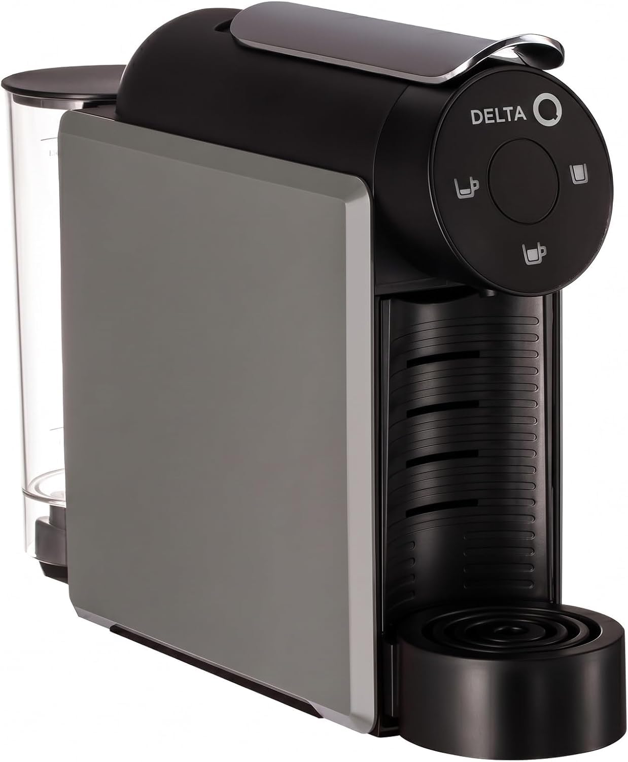 Delta Q Mini Qool, machine à capsules, design ultra-compact, réservoir 0.6L